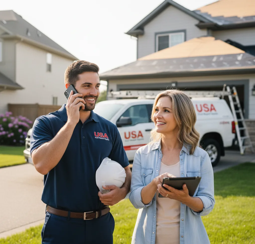 USA Roof Repair Experts customer support in Independence